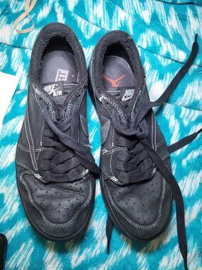 Size 7 - Jordan 1 Retro Low OG SP x Travis Scott Black Phantom